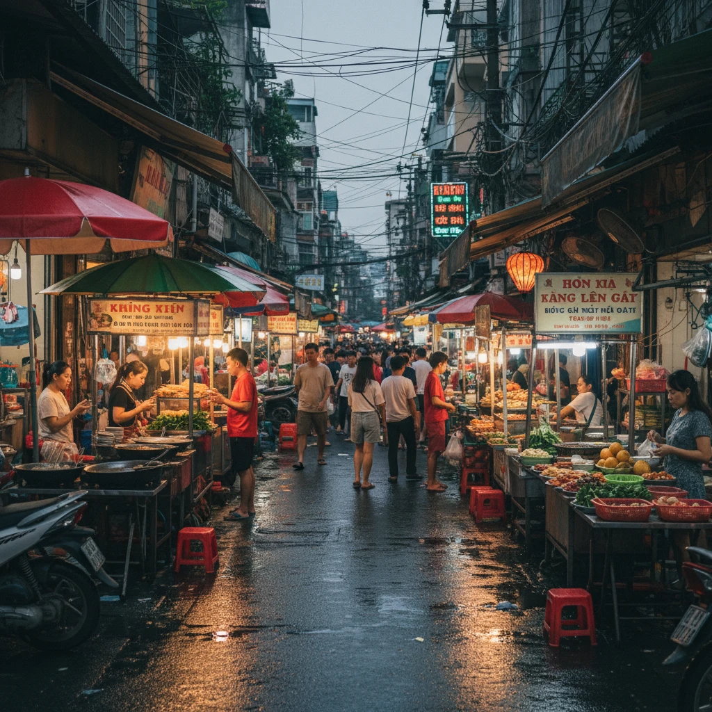 Ẩm thực đường phố tại Quận 10