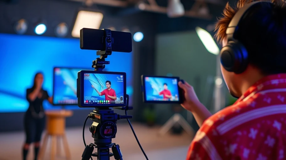 Các hoạt động livestream tại công ty giải trí Worry Free
