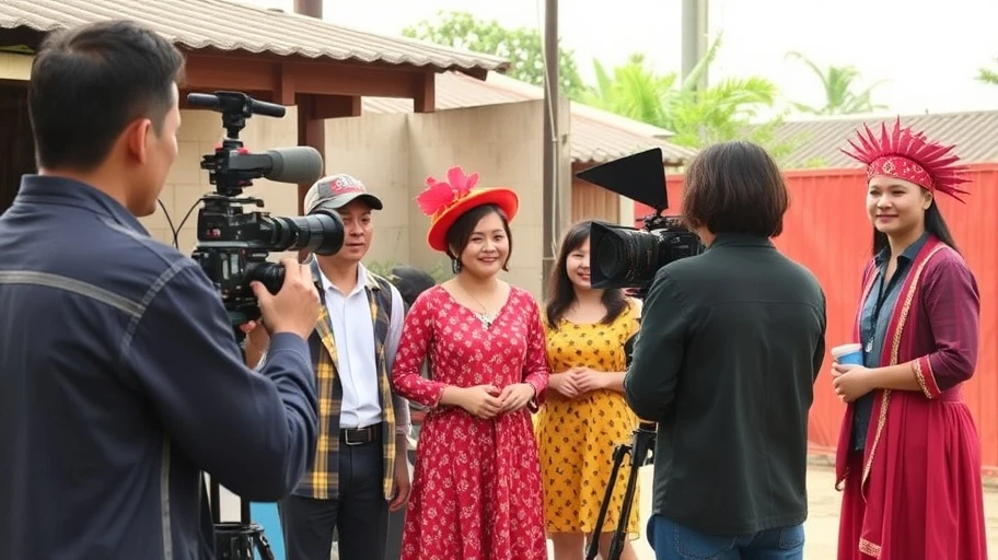 Cảnh quay phim hài Việt Nam