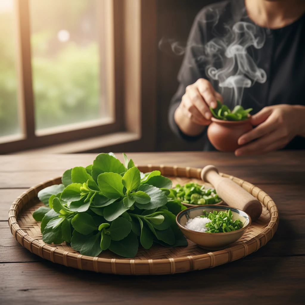 Công dụng lá sống đời trong tiêu hóa