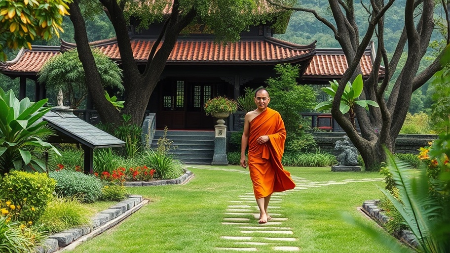 Giai điệu hòa bình tại Vườn Thiền
