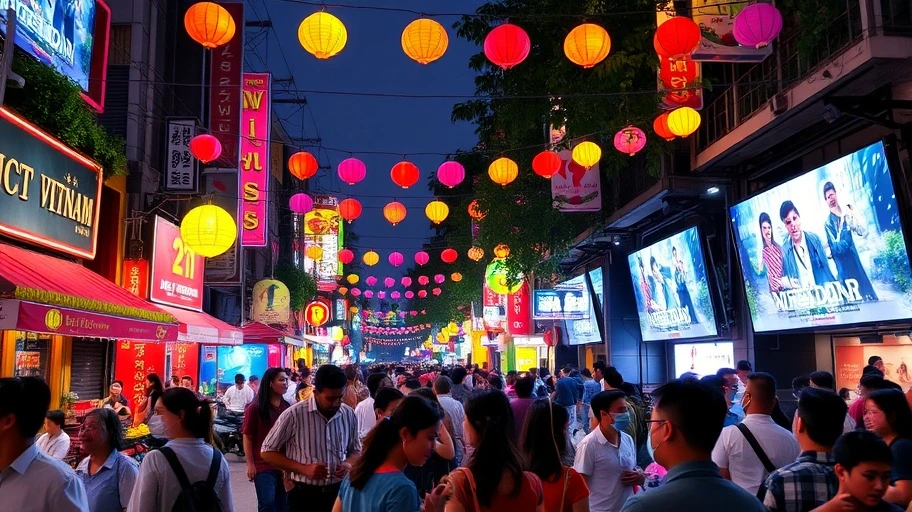 Giải trí hiện đại trên đường phố Việt Nam