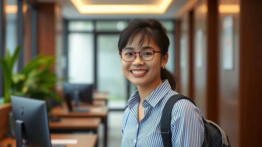 Hình ảnh công chức mới tại Bộ Tài chính.