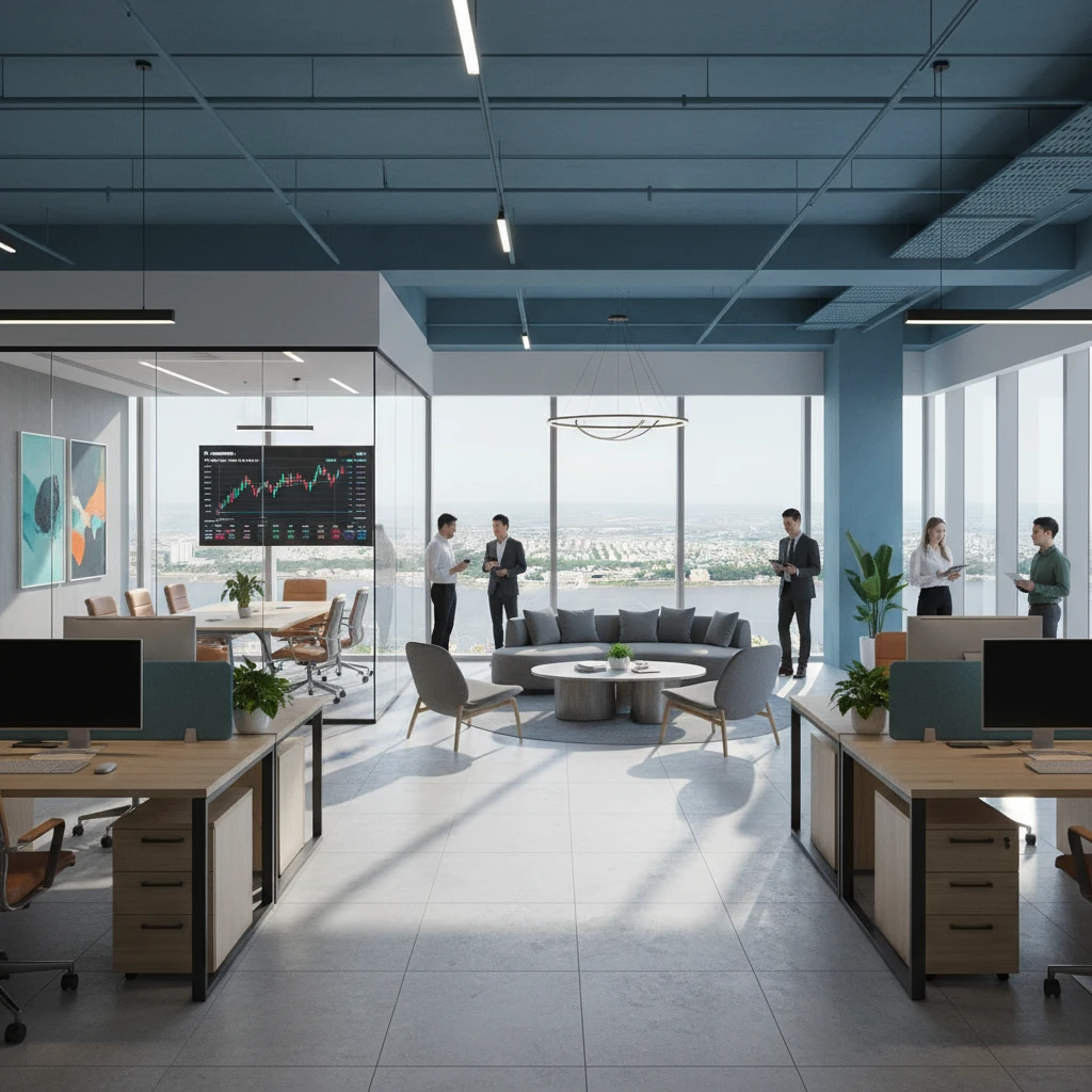 Hình ảnh văn phòng dịch vụ tài chính tại Việt Nam