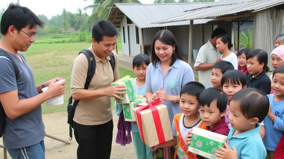 Hoạt động từ thiện của Sunshine Group