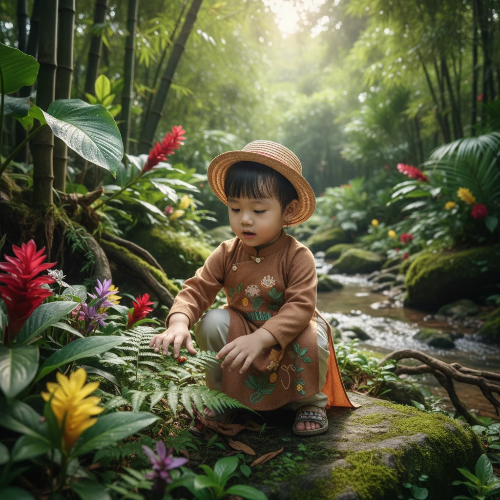 Khám phá thế giới qua đôi mắt trẻ mầm non.