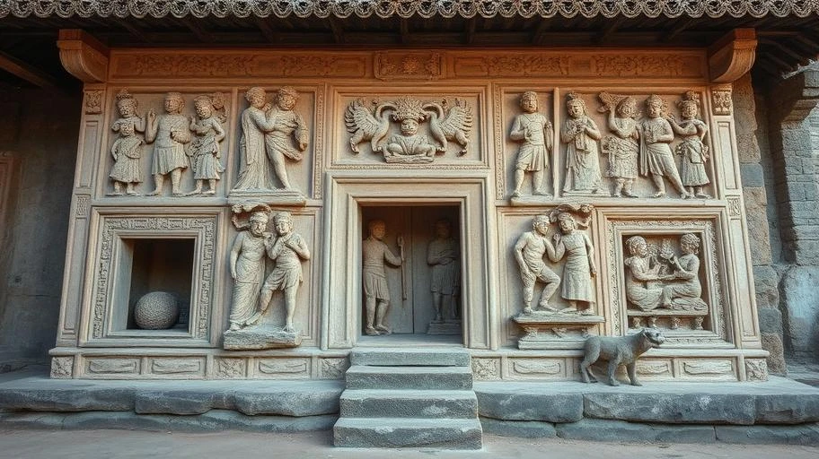 Kiến trúc và nghệ thuật thời Đinh Tiền Lê ở Hoa Lư.