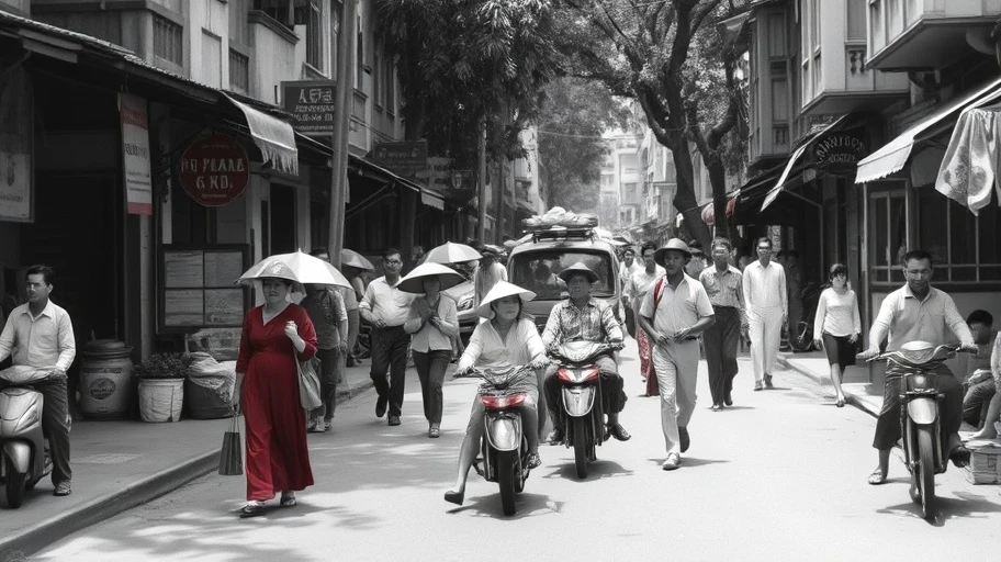 Mô tả xã hội thời Pháp thuộc