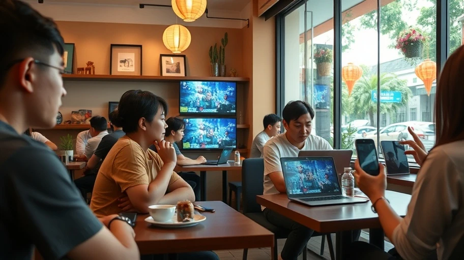 Nền tảng giải trí trực tuyến tại Việt Nam