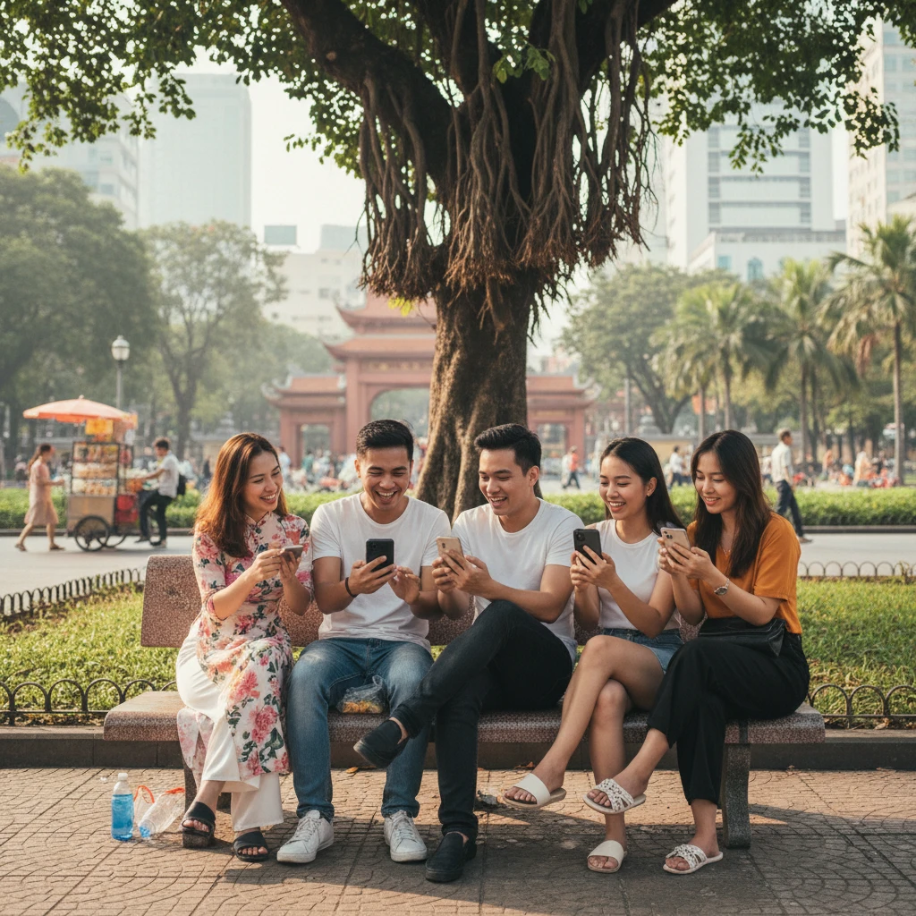 Người dùng chia sẻ thông tin trên mạng xã hội