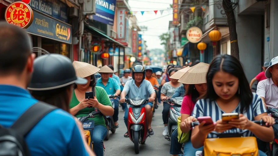 Người dùng điện thoại thông minh ở Việt Nam