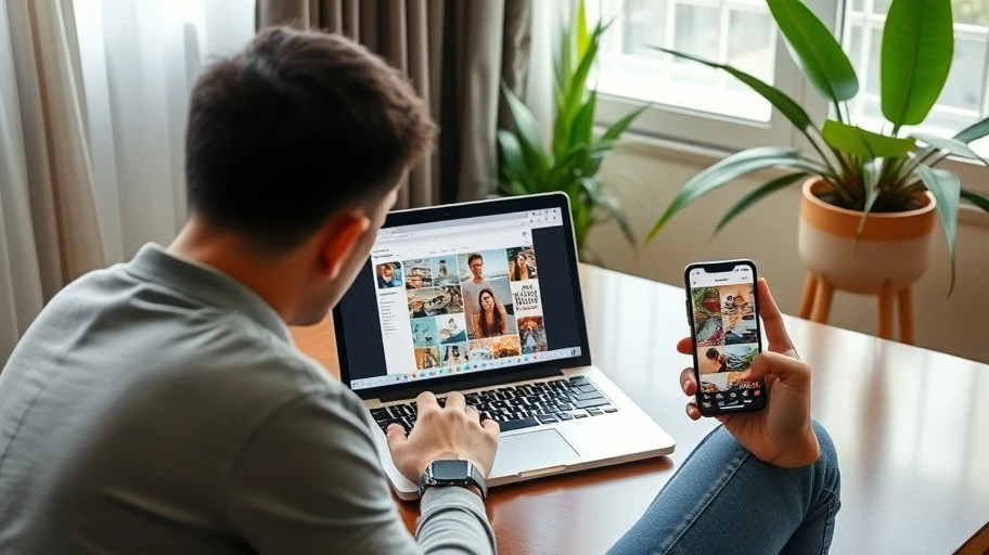 Người kinh doanh tại Việt Nam xây dựng chiến dịch tiếp thị trên Instagram.