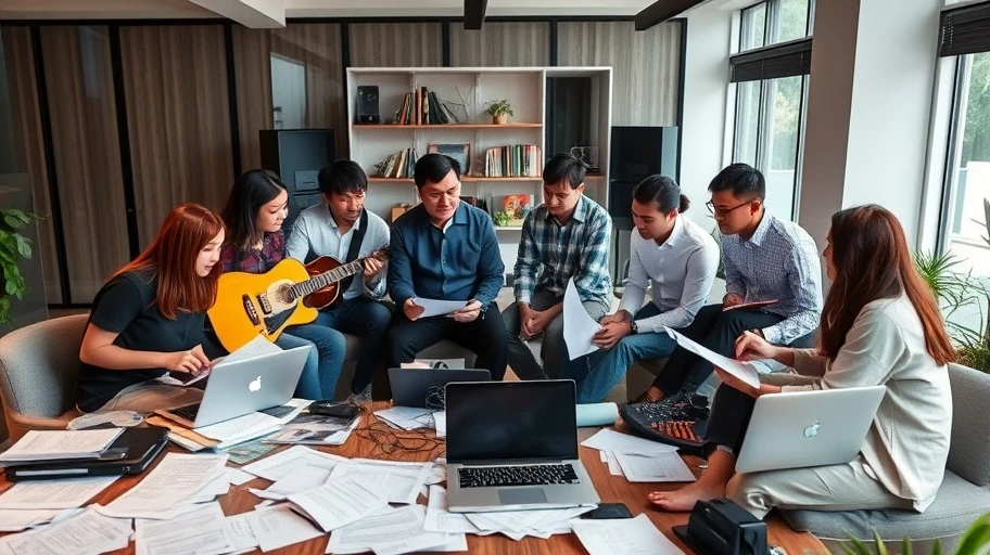 Quản lý nghệ sĩ tại công ty Idol Việt