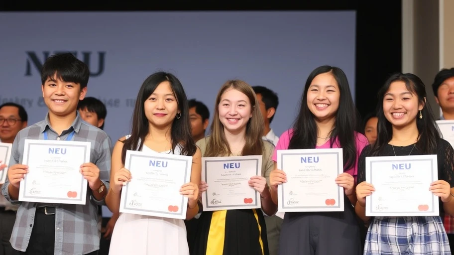 Quỹ hỗ trợ tài chính cho sinh viên NEU.