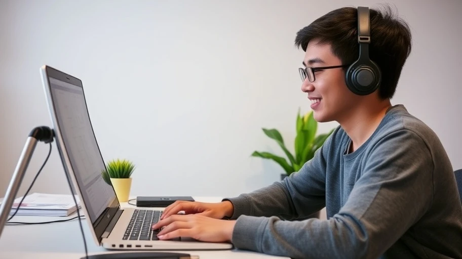 Sinh viên Việt Nam học online qua mạng xã hội