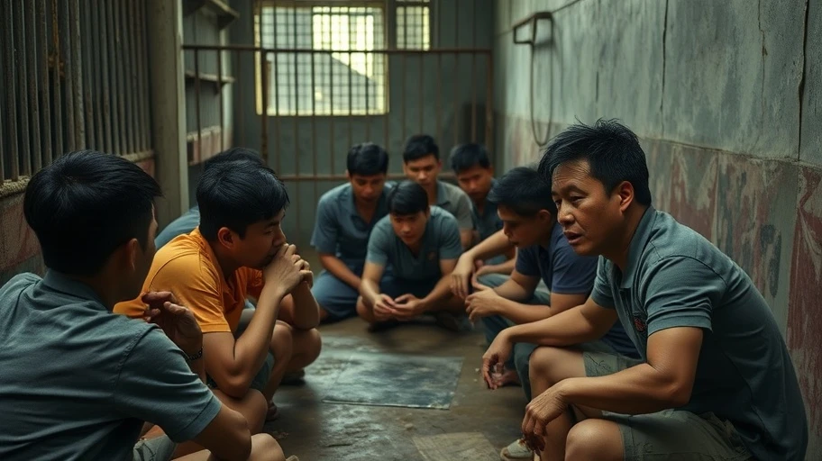 Tình huống căng thẳng trong ngục tù trên Phimmoi