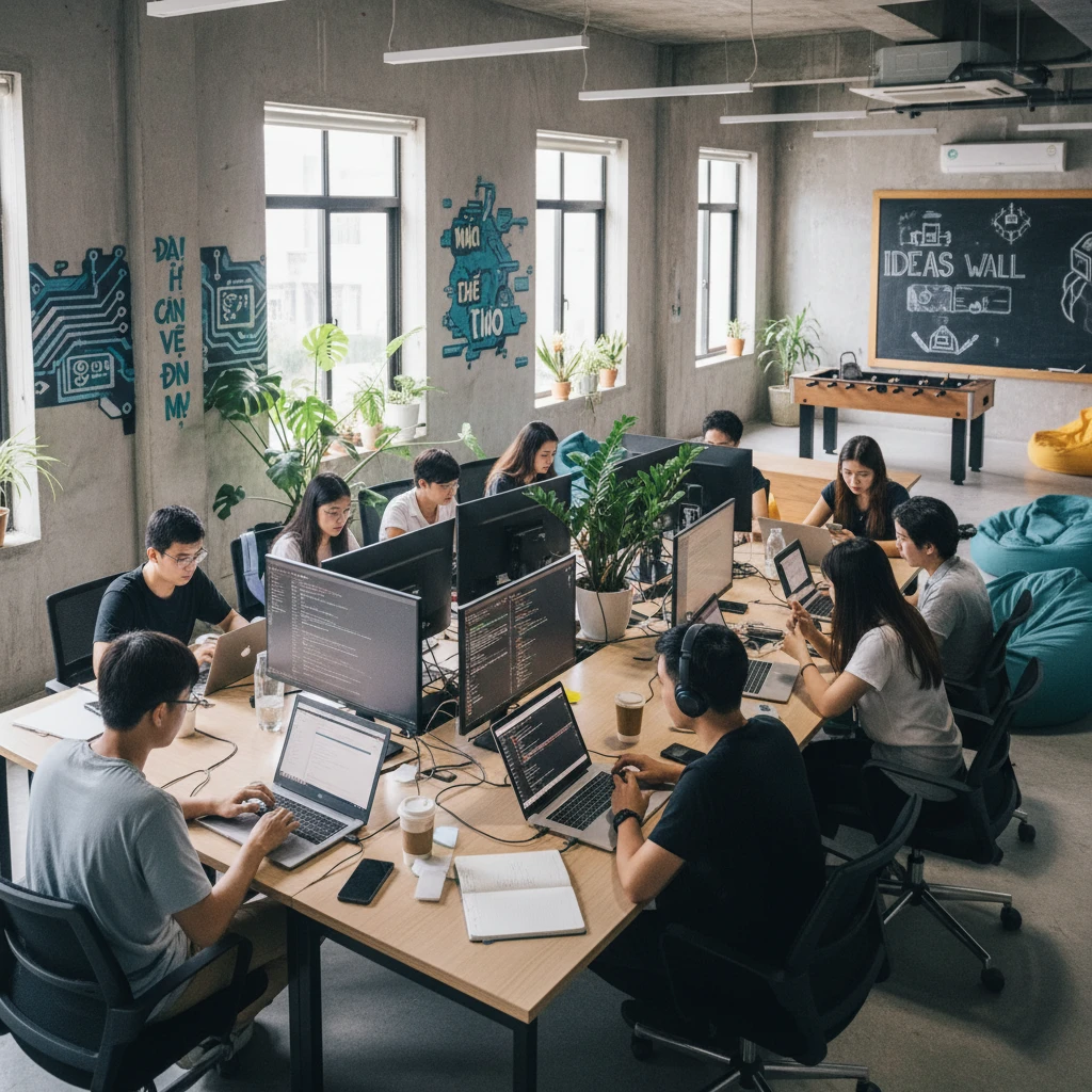 Tính năng công nghệ trên mạng xã hội Việt Nam