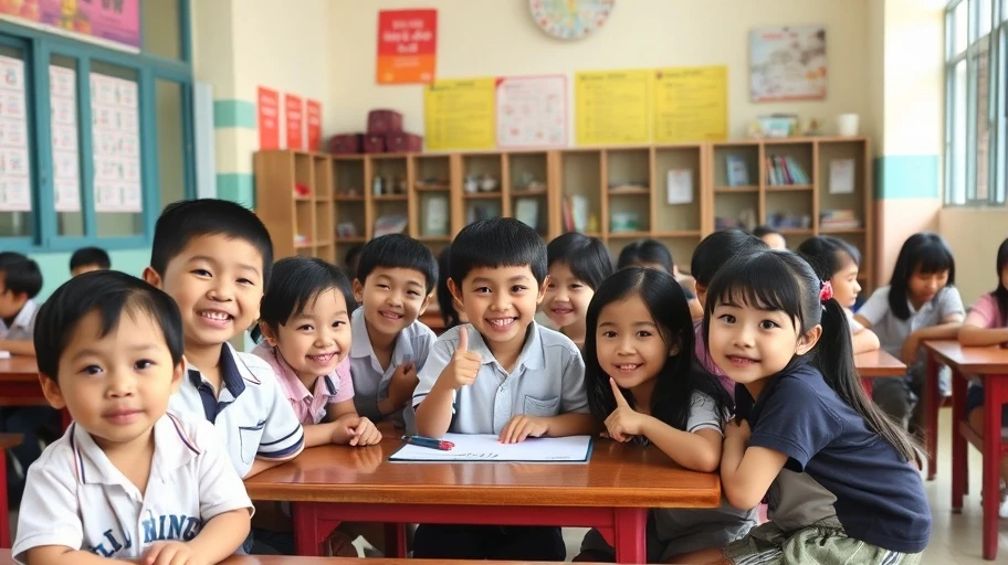 Trường học hạnh phúc tại Việt Nam