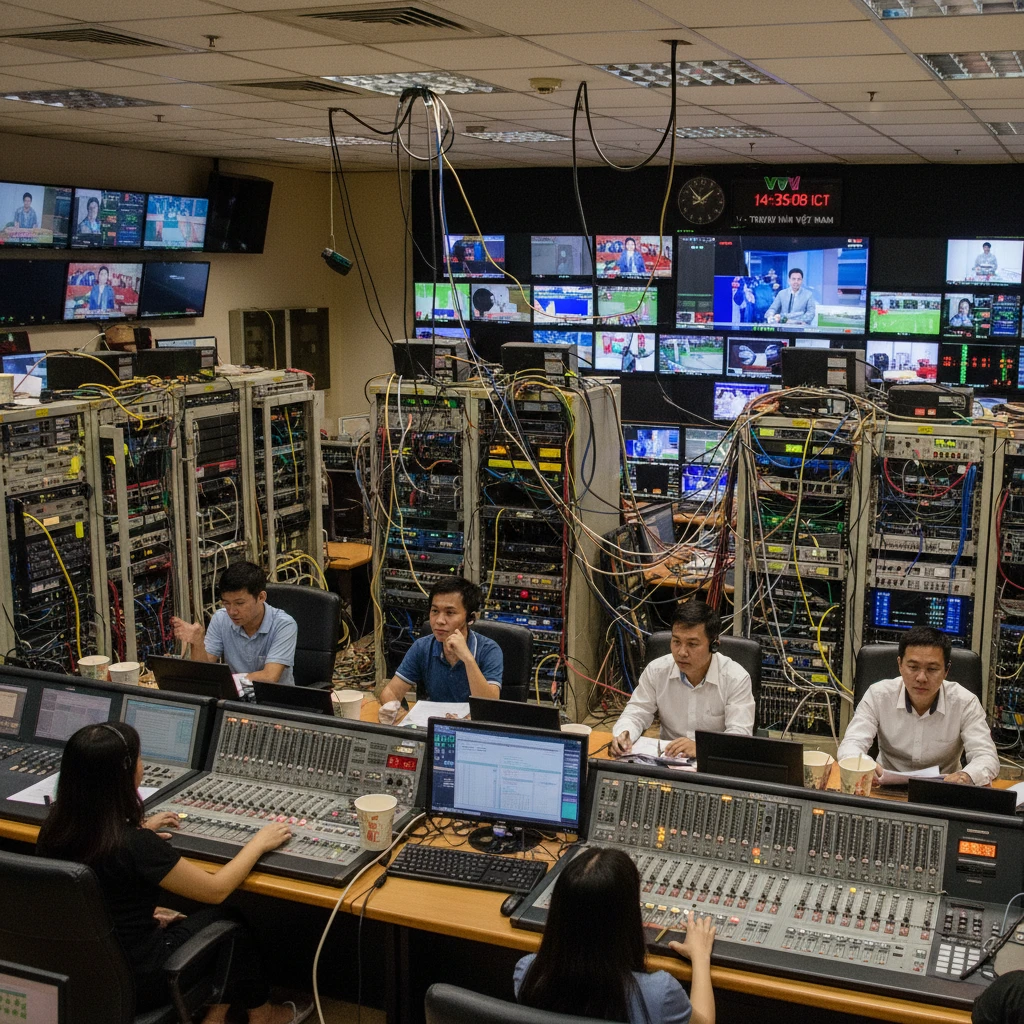 Vấn đề kỹ thuật gây ảnh hưởng đến VTV Giải Trí