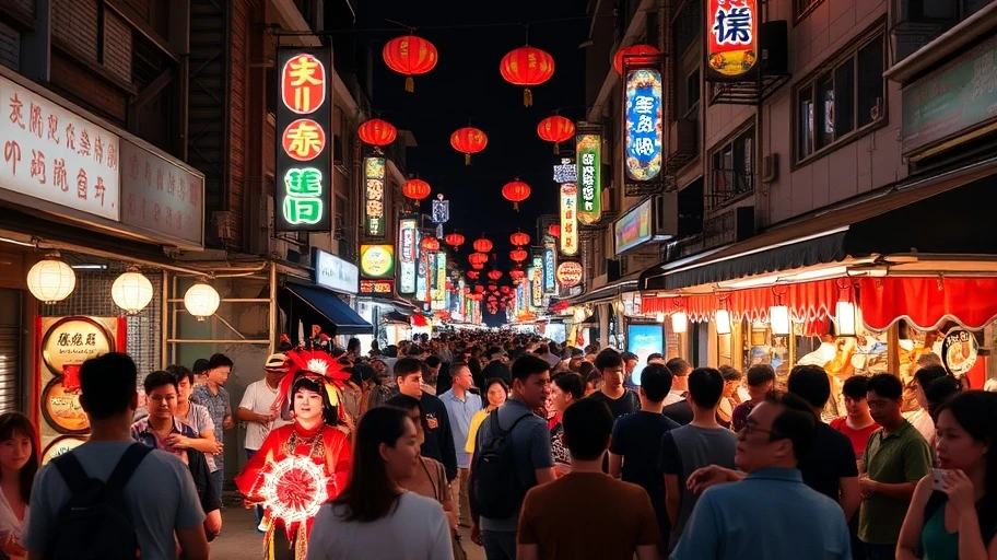 Văn hóa và giải trí tại chợ đêm Đài Loan